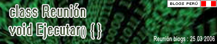 Reunion Blogsperu